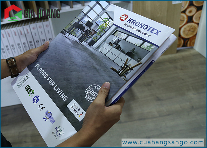 Đẳng cấp sàn gỗ Châu Âu - Kronotex