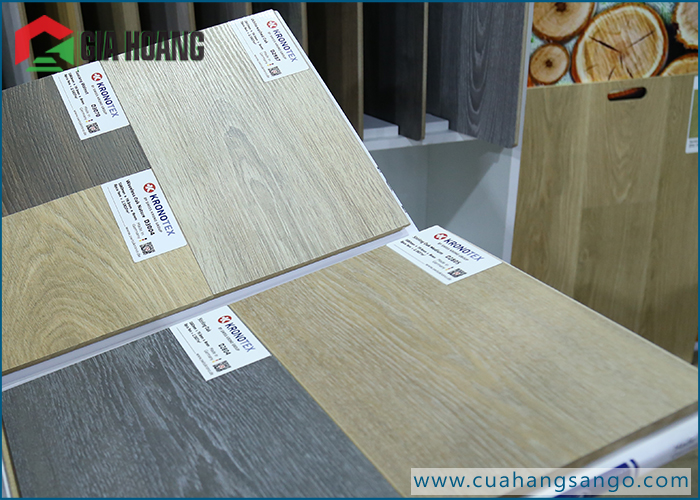 Mẫu mã sàn gỗ Kronotex - Đa dạng phong phú