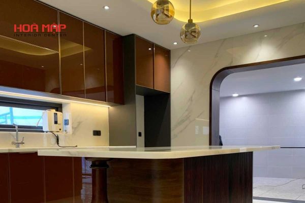 tủ bếp nhôm hợp kim