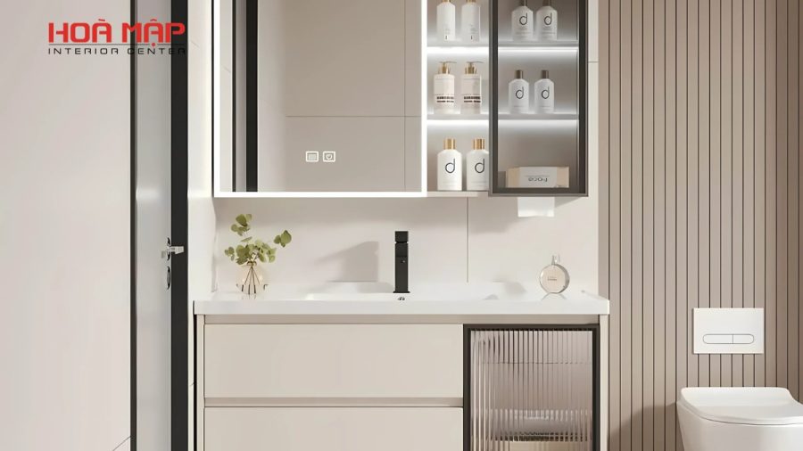 Hoàn Thiện Dự Án Tủ Phòng Tắm Nhôm Tổ Ong Tại Hòa Mập