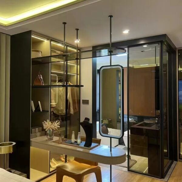Thùng tủ áo gỗ công nghiệp (thùng tủ áo MDF) - Ảnh 4